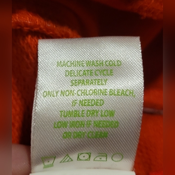 ​Lilly Pulitzer Luxletic Beach Comber Pullover Ruby Red Gold Zips Size XL - Picture 9 of 15